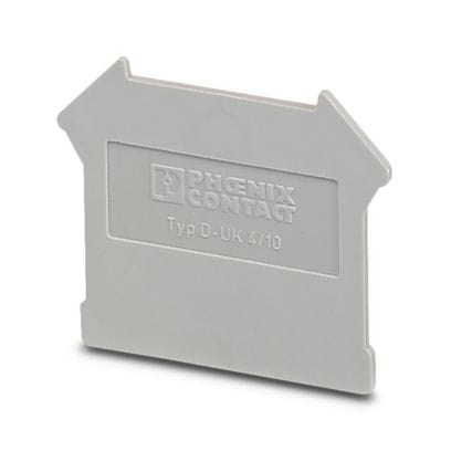 PHOENIX CONTACT - D-UK 4/10-NS 35 PIASTRA TERMINALE