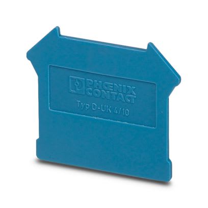 PHOENIX CONTACT - D-UK 4/10 BU PIASTRA TERMINALE