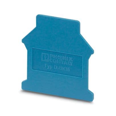 PHOENIX CONTACT - D-UK 16 BU PIASTRA TERMINALE