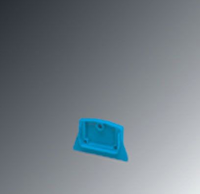 PHOENIX CONTACT - D-MZB 1,5-NS35 BU PIASTRA TERMINALE 3024436