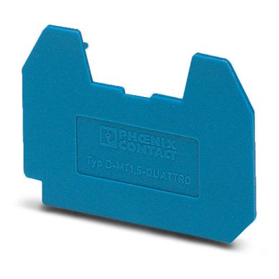 PHOENIX CONTACT - D-MT 1,5-QUATTRO BU PIASTRA TERMINALE