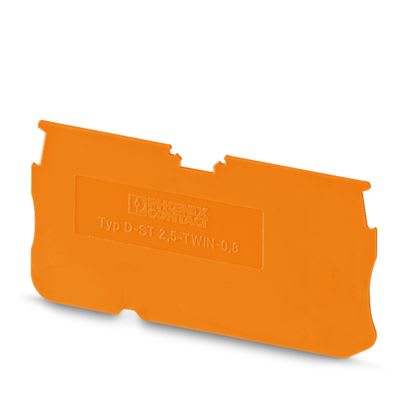PHOENIX CONTACT - D-ST 2,5-TWIN-0,8 OG PIASTRA TERMINALE 3030512
