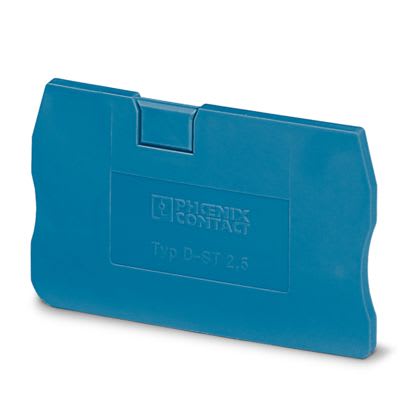 PHOENIX CONTACT - D-ST 2,5 BU PIASTRA TERMINALE 3032282