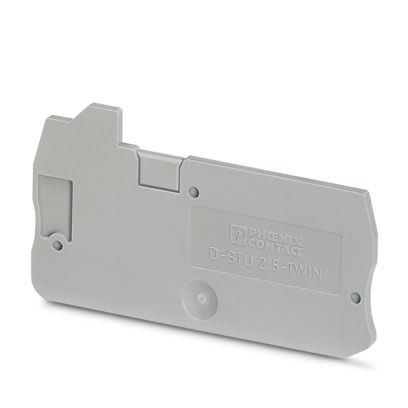 PHOENIX CONTACT - D-STU 2,5-TWIN PIASTRA TERMINALE 3033045