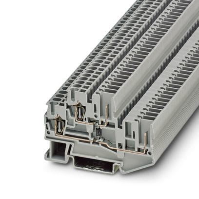 PHOENIX CONTACT - STTB 2,5/2P-DIO/O-U MORSETTO DIN MOLLA 2