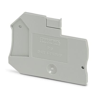 PHOENIX CONTACT - D-UT 4-TWIN/ 1P PIASTRA TERMINALE