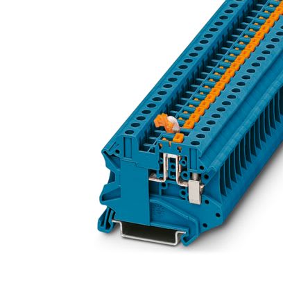 PHOENIX CONTACT - UT 4-MT-P/P BU MORSETTO UNIVERSALE A VIT