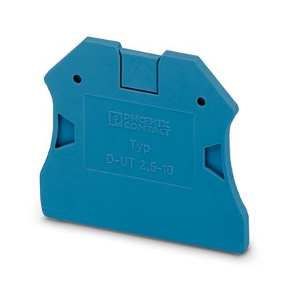 PHOENIX CONTACT - D-UT 2,5/10 BU PIASTRA TERMINALE