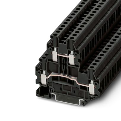 PHOENIX CONTACT - UTTB 4 BK MORSETTO A DUE PIANI