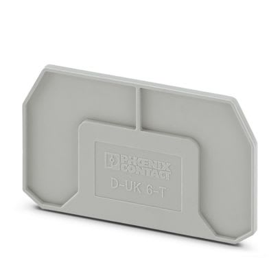 PHOENIX CONTACT - D-UK 6-T PIASTRA TERMINALE 3072802