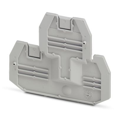 PHOENIX CONTACT - D-UTTB 2,5/4 ZBU GY PIASTRA TERMINALE
