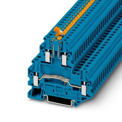 PHOENIX CONTACT - UTTB 4-MT P/P BU MORSETTO CON SEZIONATOR