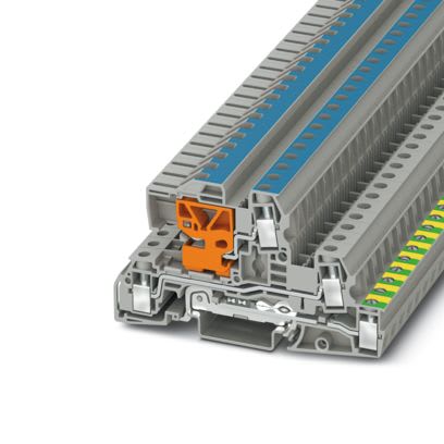 PHOENIX CONTACT - UTI 6-PE/L/NT MORSETTO DI INSTALLAZIONE 3076039