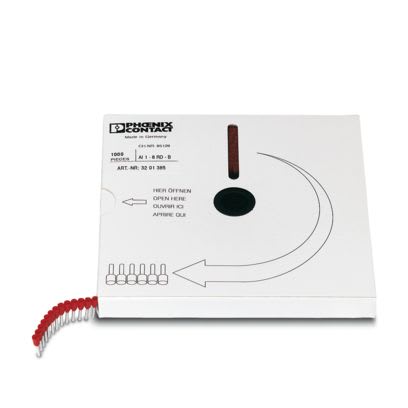 PHOENIX CONTACT - AI 1,5 - 8 RD-B PUNTALINO CON ISOLANTE 3201592