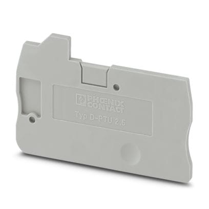 PHOENIX CONTACT - D-PTU 2,5 PIASTRA TERMINALE