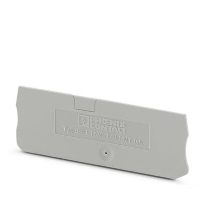 PHOENIX CONTACT - D-PT 1,5/S-TWIN-MT-0,8 PIASTRA TERMINALE 3210313