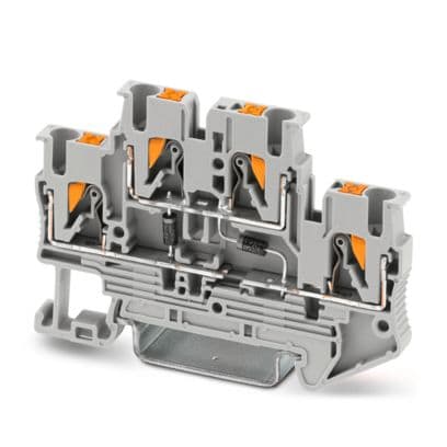 PHOENIX CONTACT - PTTB 2,5-2DIO/UL-O/UR-O MORSETTO CON DIO