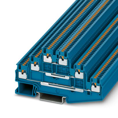 PHOENIX CONTACT - PT 1,5/S-3L BU MORSETTO PASSANTE