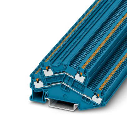 PHOENIX CONTACT - PTTBS 1,5/S BU MORSETTO A DUE PIANI