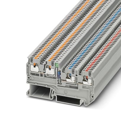 PHOENIX CONTACT - PTIO 1,5/S/3-LED 24 GN MORSETTO PER SEN/