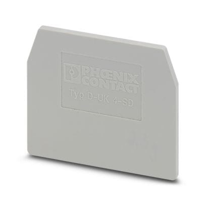 PHOENIX CONTACT - D-UK 4-SD PIASTRA TERMINALE