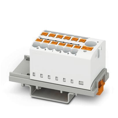 PHOENIX CONTACT - PTFIX 6/12X2,5-NS35 WH MORS. DI DISTRIBU