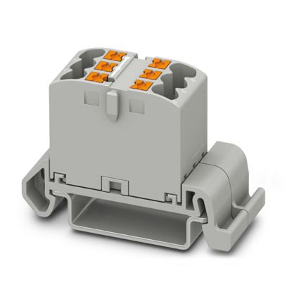 PHOENIX CONTACT - PTFIX 6X2,5-NS35A GY MORS. DI DISTRIBUZI