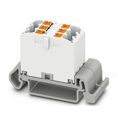 PHOENIX CONTACT - PTFIX 6X2,5-NS35A WH MORS. DI DISTRIBUZI