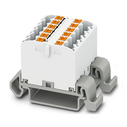 PHOENIX CONTACT - PTFIX 12X2,5-NS35A WH MORS. DI DISTRIBUZ