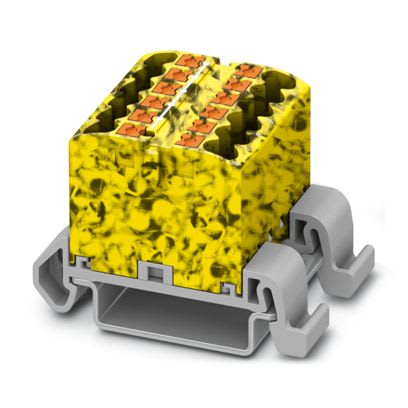 PHOENIX CONTACT - PTFIX 12X2,5-NS35A-FE MORS. DI DISTRIBUZ