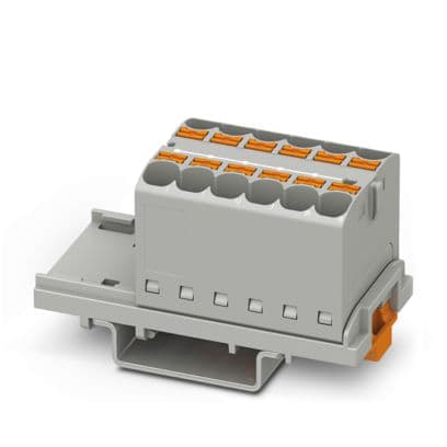 PHOENIX CONTACT - PTFIX 12X4-NS35 GY MORSETTO DISTRIBUZION