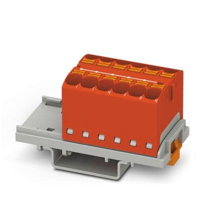 PHOENIX CONTACT - PTFIX 12X4-NS35 RD MORSETTO DISTRIBUZION