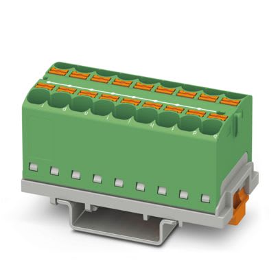 PHOENIX CONTACT - PTFIX 18X4-NS35 GN MORSETTO DISTRIBUZION