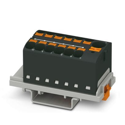 PHOENIX CONTACT - PTFIX 10/12X4-NS35 BK MORSETTO DISTRIBUZ