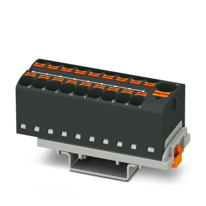 PHOENIX CONTACT - PTFIX 10/18X4-NS35 BK MORSETTO DISTRIBUZ 3273650