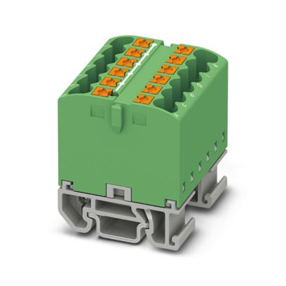 PHOENIX CONTACT - PTFIX 12X2,5-NS15A GN DISTRIBUTORE PUSH