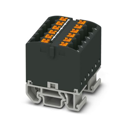 PHOENIX CONTACT - PTFIX 12X2,5-NS15A BK DISTRIBUTORE PUSH