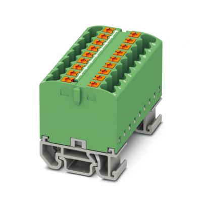 PHOENIX CONTACT - PTFIX 18X2,5-NS15A GN DISTRIBUTORE PUSH