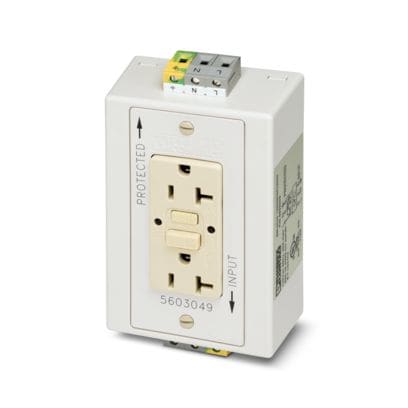 PHOENIX CONTACT - EM-DUO 120/20/GFI/AUX PRESA DOPPIA SU GU