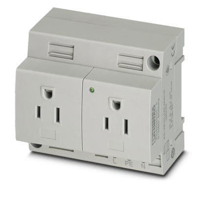 PHOENIX CONTACT - EO-AB/UT/LED/DUO/15 PRESA DOPPIA