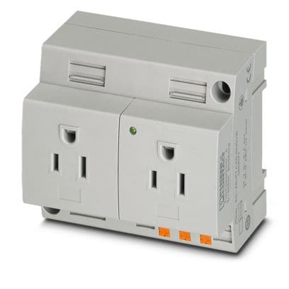 PHOENIX CONTACT - EO-AB/PT/LED/DUO/15 PRESA DOPPIA
