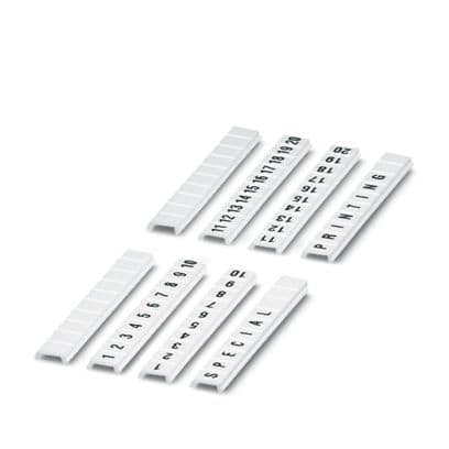 PHOENIX CONTACT - ZBF 4/WH-100:UNBEDRUCKT SIGLATURA STRISC