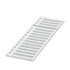 PHOENIX CONTACT - ZBSM-K 5/WH:UNPRINTED SCHEDA DI SIGLATUR