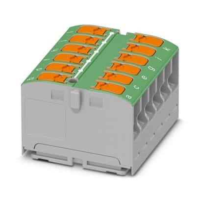 PHOENIX CONTACT - PTVFIX 12X2,5 GN BLOCCO DISTRIB.