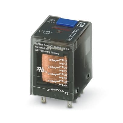 PHOENIX CONTACT - REL-IR-BL- 24DC/4X21 RELE SINGOLO