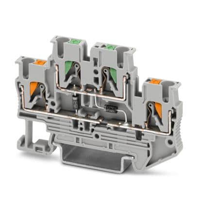 PHOENIX CONTACT - PTTB 2,5-2DIO/UL-O/UR-O/U-OG/O-GN MORSET