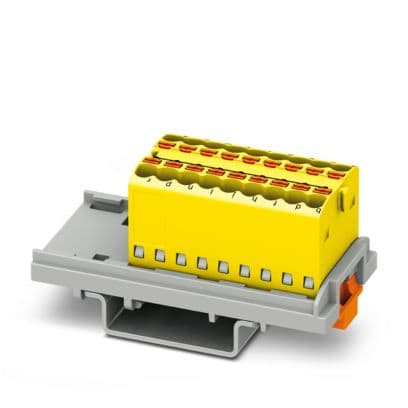 PHOENIX CONTACT - PTFIX 18X1,5-NS35 YE MORSETTO DISTRIBUZI