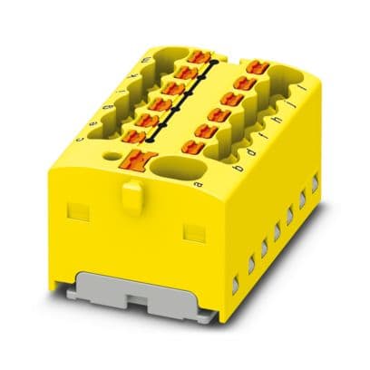PHOENIX CONTACT - PTFIX 4/12X1,5 YE MORSETTO DISTRIBUZIONE