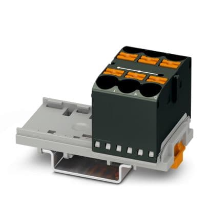 PHOENIX CONTACT - PTFIX 6X10/S-NS35 BK MORSETTO DI DISTRIB
