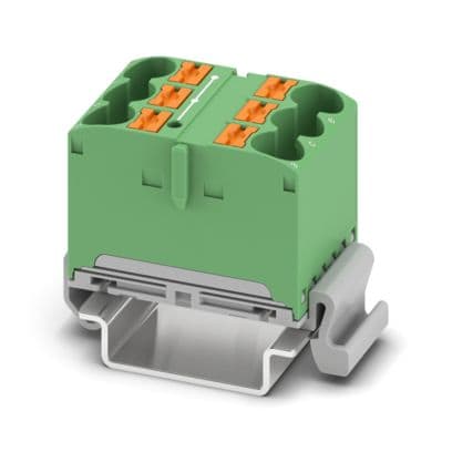 PHOENIX CONTACT - PTFIX 6X10/S-NS35A GN MORS. DI DISTRIBUZ